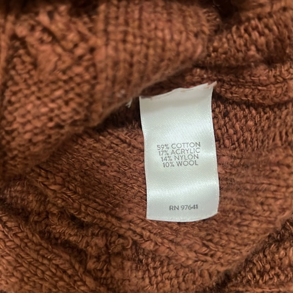 J Jill cardigan sweater/ Large /brown - Picture 4 of 4